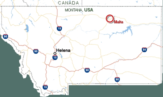 Where, oh where is Malta, Montana?