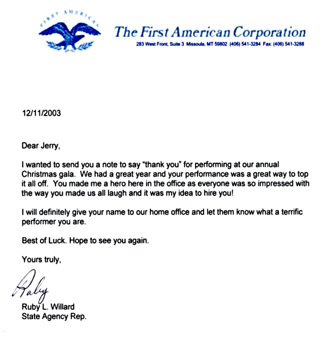 Testimonial from The First American Corporation