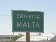 Entering Malta, MT
